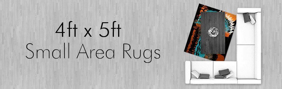 4ft x 5ft Area Rugs