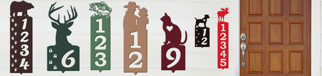 Cut-Outs House Numbers