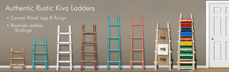 Southwest Kiva Log Ladders