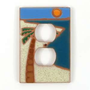 128049 - Terra Cotta Outlet Cover - Palm Beach