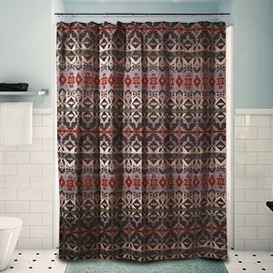 144513 - Montana Collection Lodge Fabric Shower Curtain