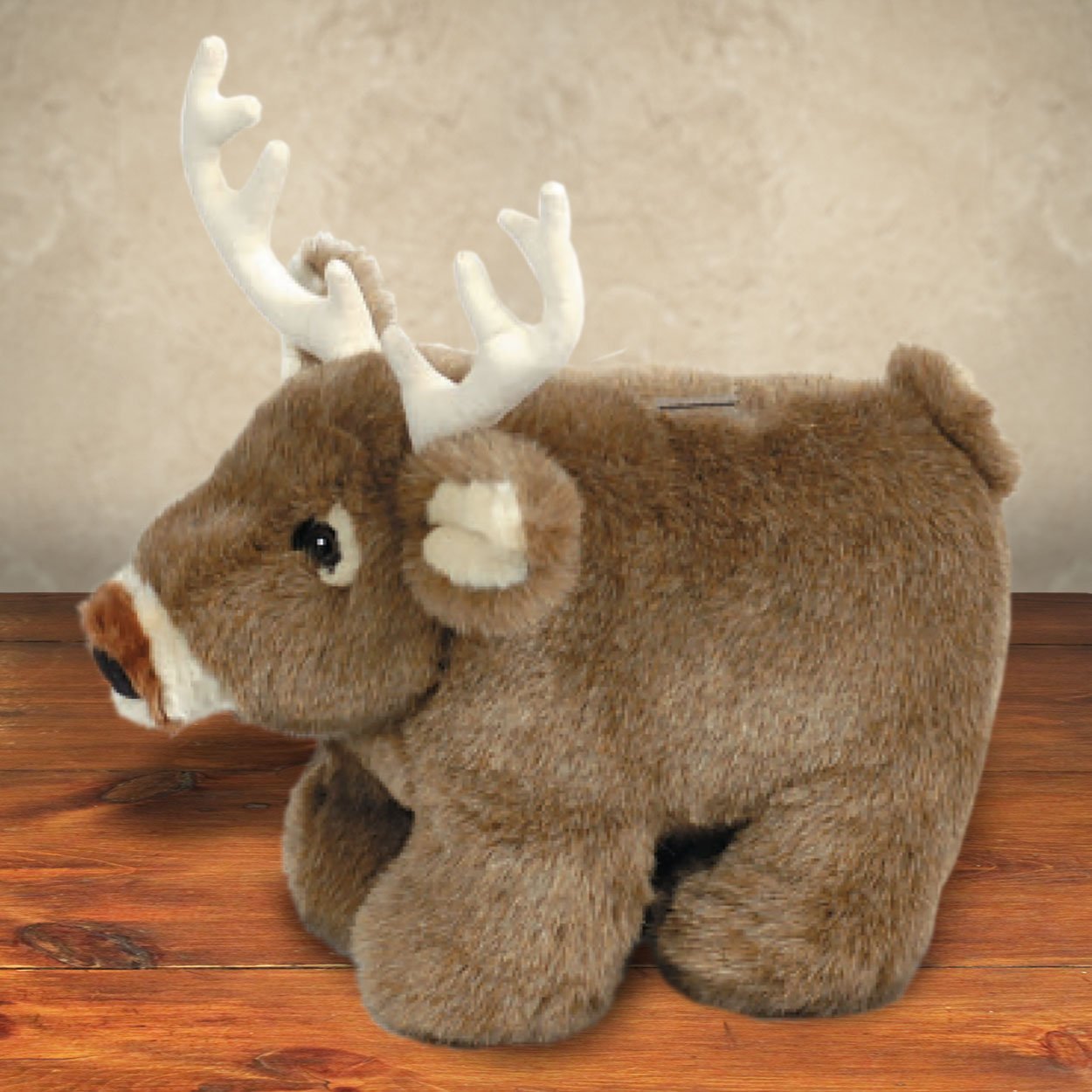 PB206 Plush White-tail Deer 12in Coin Bank number 144528