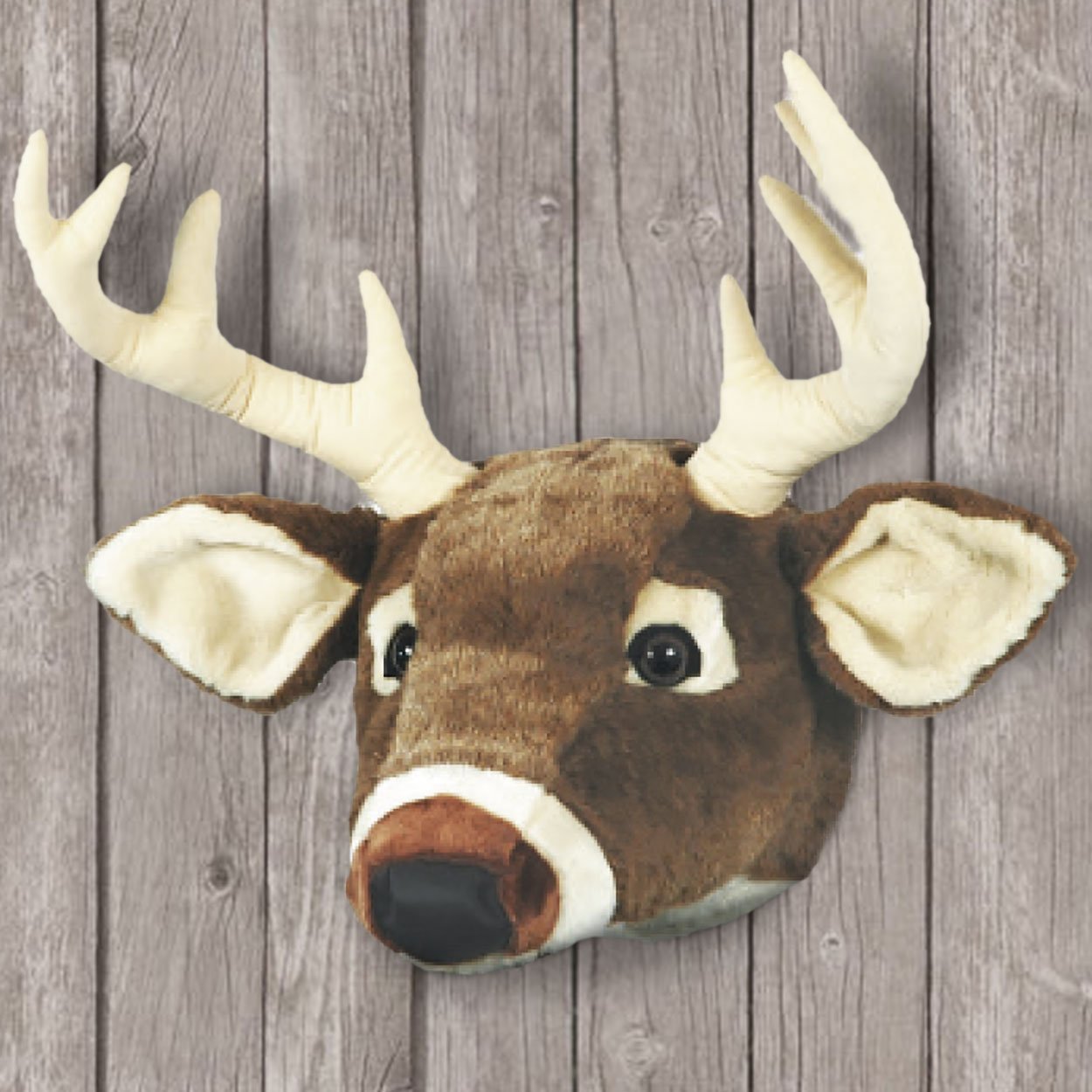 21in Whitetail Deer Large Plush Trophy Head Wall Hanging