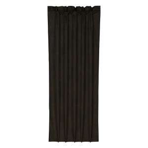 146007 - 48X84 Faux Leather Curtain with Tieback - Chocolate