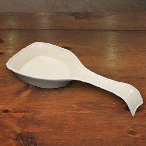 148232 - Savannah Taupe Ceramic Spoon Rest
