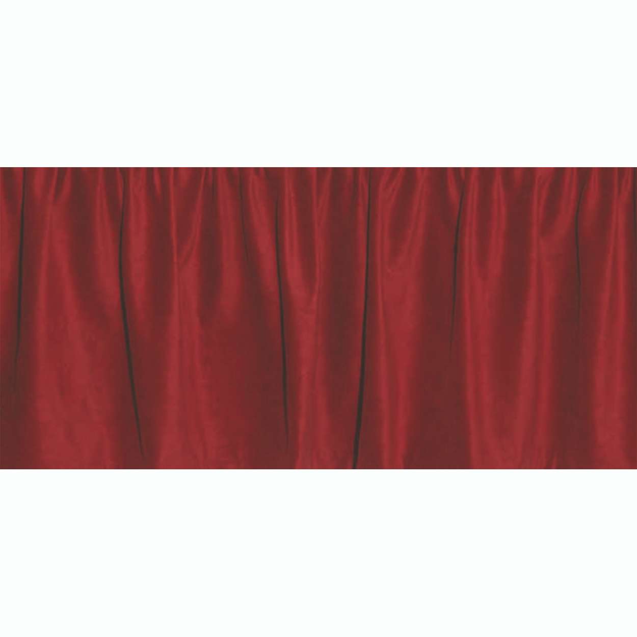 WDT135 - Tailored Cranberry - 39 x 75 x 15 Twin Bed Skirt
