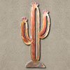 165103 - 24in Saguaro Cactus 3D Metal Wall Art - Sunset