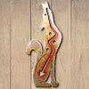 165132 - 18in Coyote Facing Right 3D Metal Wall Art - Sunset