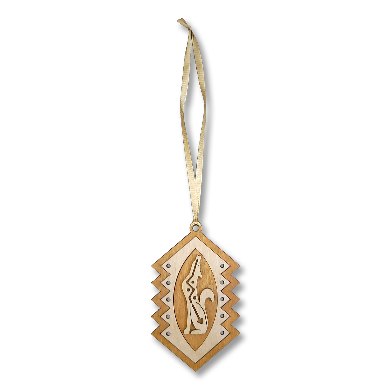 168613 - Coyote Gold Inlay Ornament