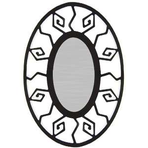 171045 - Custom Finish Pima 55in x 43in Oval Wall Mirror