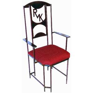 171167 - Custom Motif-Finish-Fabric 18in Seat Height Yukon Arm Chair