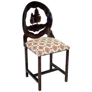 171169 - Custom Motif-Finish-Fabric 18in Seat Height Cameo Chair