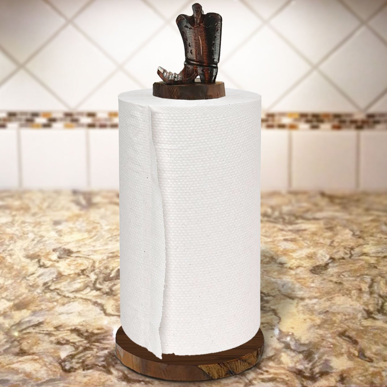 172056 - Boot Ironwood Paper Towel Holder