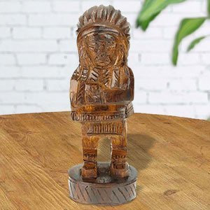 172175 - 6.5in Tall Standing Indian Ironwood Carving