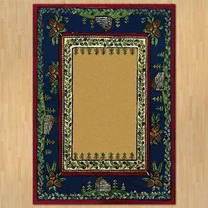 203384 - Cabin In The Pines 8ft x 11ft Low Pile Area Rug