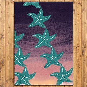 203631 - Starry Night Sunset 3ft x 4ft Low Pile Area Rug