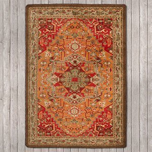 203742 - Persia Glow 4ft x 5ft Low Pile Area Rug