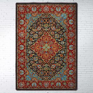 203753 - Montreal Desert 5ft x 8ft Low Pile Area Rug