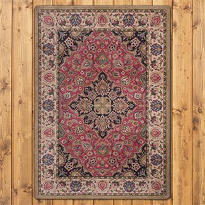 203811 - Montreal Rosette 3ft x 4ft Low Pile Area Rug