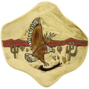 215851 - 555A1 Mara Stoneware Dinner Plate Eagle Desert