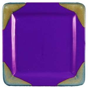 216464 - Prado Gourmet Stoneware Square Dinner Plate - Purple