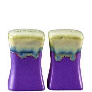 216467 - Prado Gourmet Stoneware Salt and Pepper Set - Purple