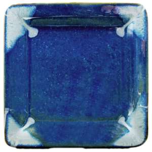 216697 - Prado Gourmet Stoneware Square Dinner Plate - Royal Blue