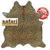 322303 - Safari Printed Leopard Print Caramel Cowhide - Choose Size
