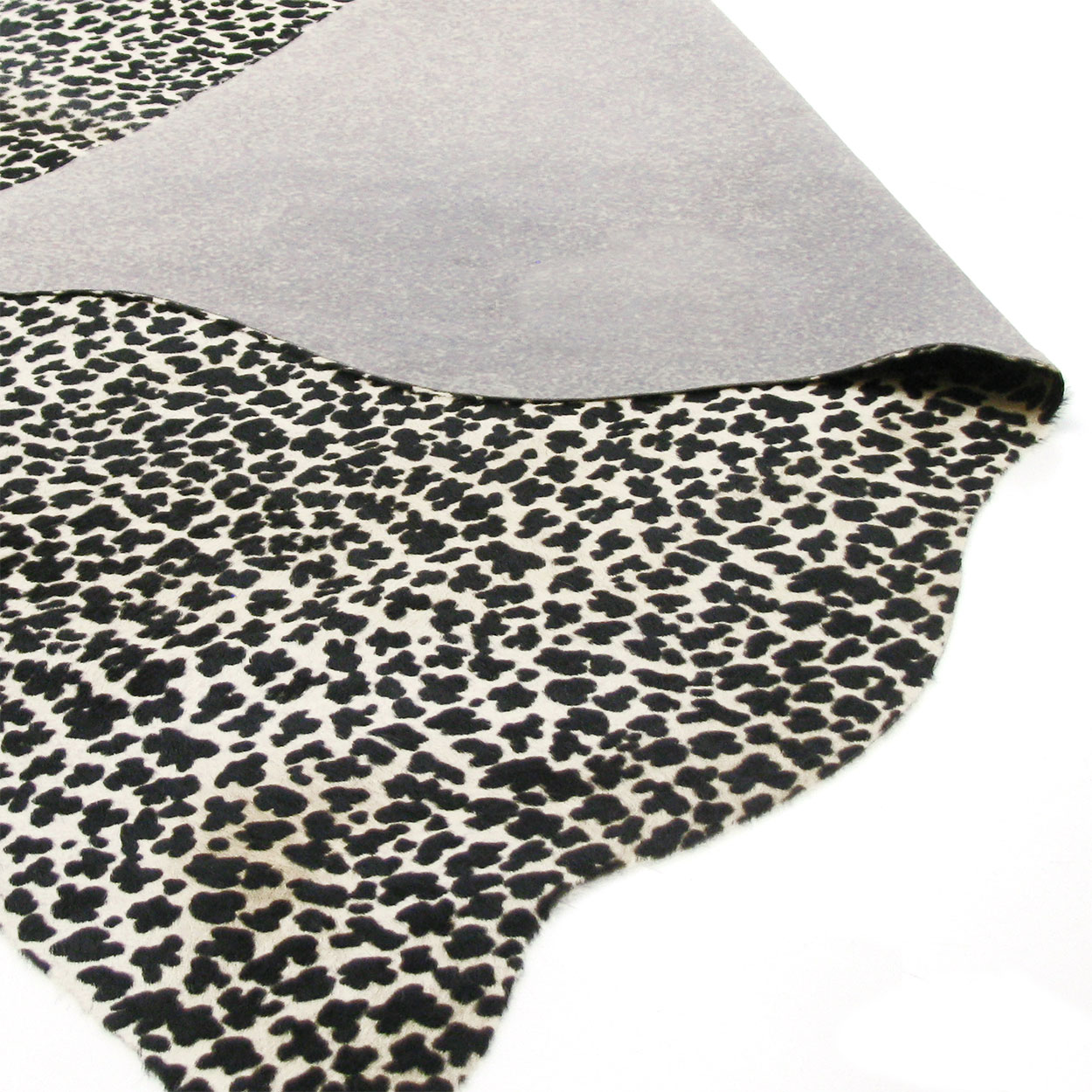 322311 - Safari Stenciled Leopard Print on Beige Premium Cowhide