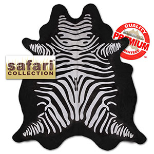 328368 - Printed Reverse Zebra Premium Cowhide