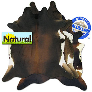 328401 - Value Line Grade B Natural Mahogany with White Cowhide