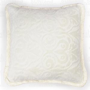 461580 - Denali Micro-Plush 18in Pillow - Fleur De Lis 461580