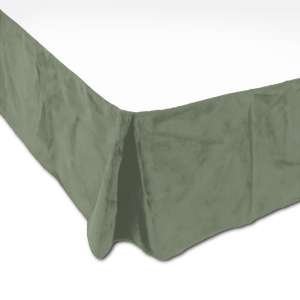 461649 - Micro-Plush Bed Skirt - Queen Sage Green