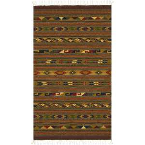 471005 - Custom Size Premium Zapotec Wool Rug - Autumn Mitla