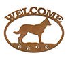 601229 - Belgian Malinois Puppy Welcome Metal Sign Wall Art