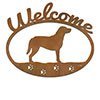 601239 - Chesapeake Bay Retriever Puppy Welcome Metal Sign Wall Art