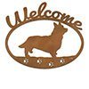 601242 - Pembroke Welsh Corgi Puppy Welcome Metal Sign Wall Art