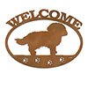 601247 - Maltese Puppy Welcome Metal Sign Wall Art