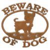 601419 - Yorkshire Terrier Metal Custom Two-Word Sign
