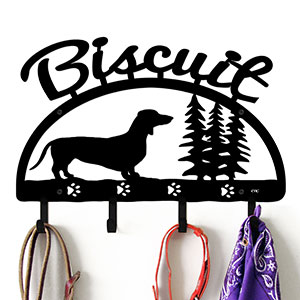 601505 - Dachshund Personalized Dog Accessory Wall Hooks