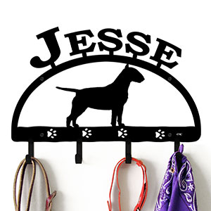 601693 - Bull Terrier Personalized Dog Accessory Wall Hooks