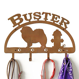 601696 - Chow Chow Personalized Dog Accessory Wall Hooks