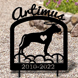 601786 - American Staffordshire Terrier Personalized Pet Memorial