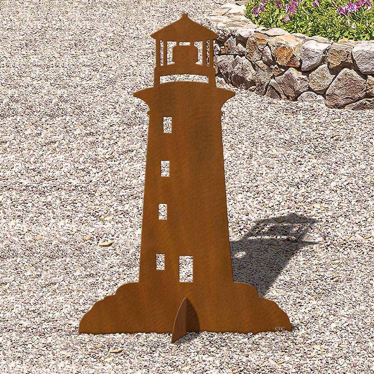 603218 - 42in H Lighthouse Large Garden Statue Yard Art