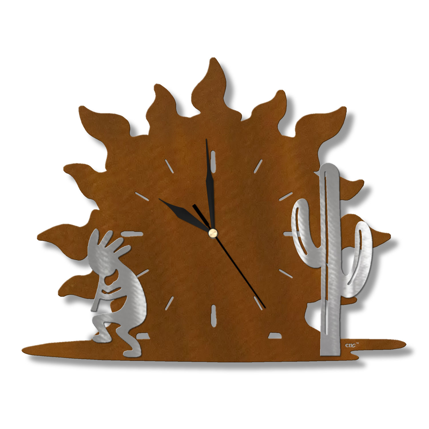 604021 - Sunrise Southwestern Kokopelli Wall Clock