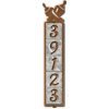 605075 - Chili Peppers Motif One-Number Metal Address Sign