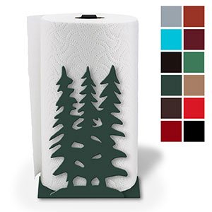 621059 - Trees Design Paper Towel Holder - Choose Color
