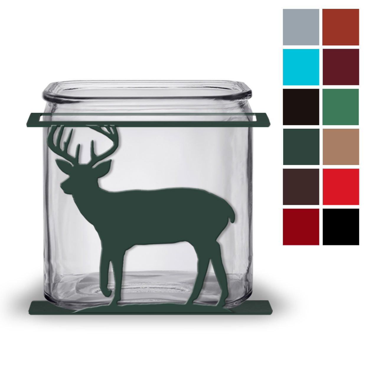 621232 - Deer Design Kitchen Utensil Holder - Choose Color
