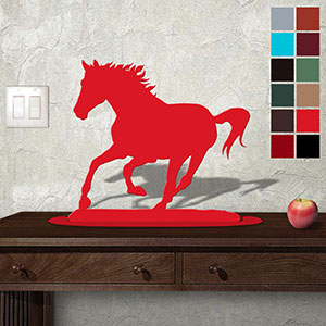 623037 - Tabletop Art - 20in x 18in - Horse - Choose Color