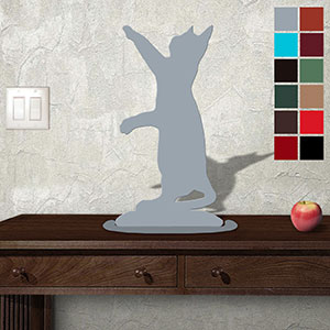 623401 - Tabletop Art - 10in x 18in - Cat - Choose Color